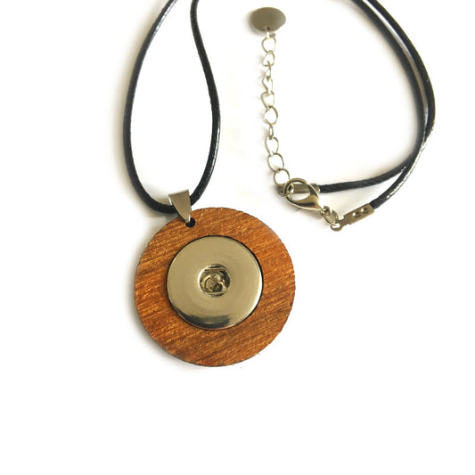 Collier personnalisable moyen format pour cabochon 25 ou 18mm