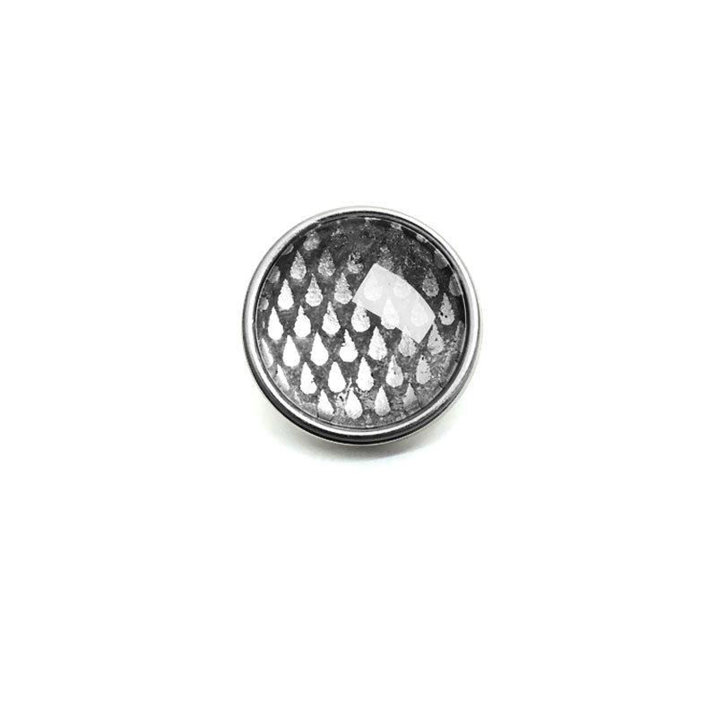 Bouton - cabochon pour bijoux personnalisables avec le thème voie lactée or