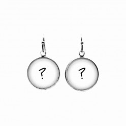 Customized dangle earring with your own image 