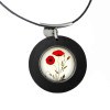 Necklaces with interchangeable cabochons