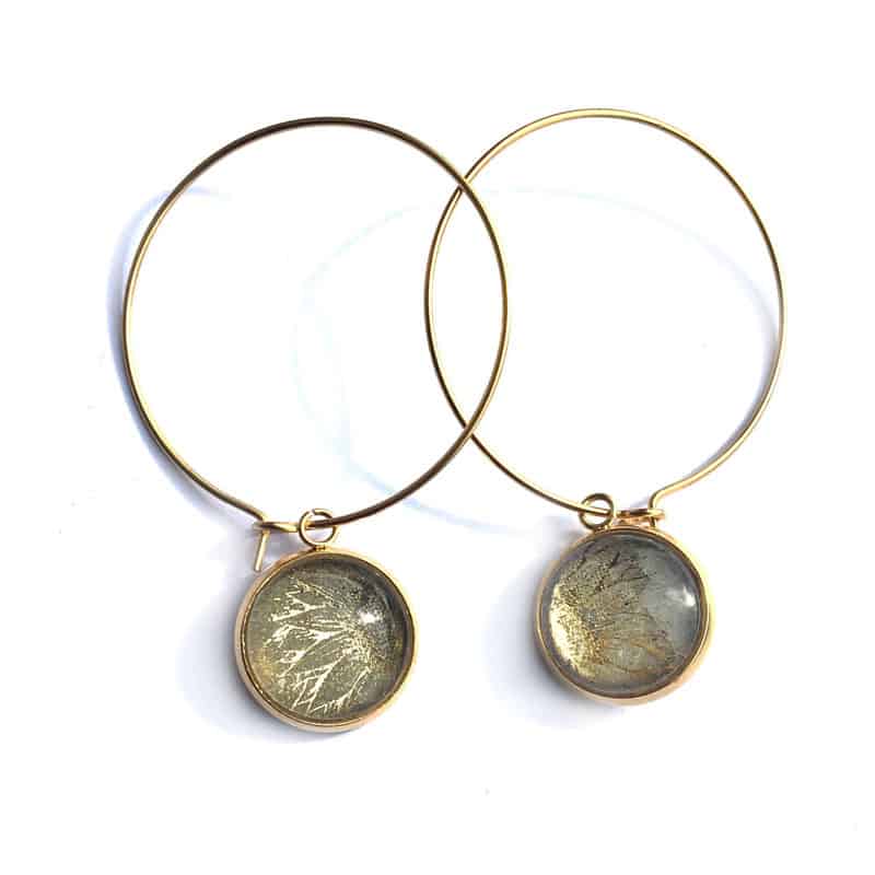Hoop earrings